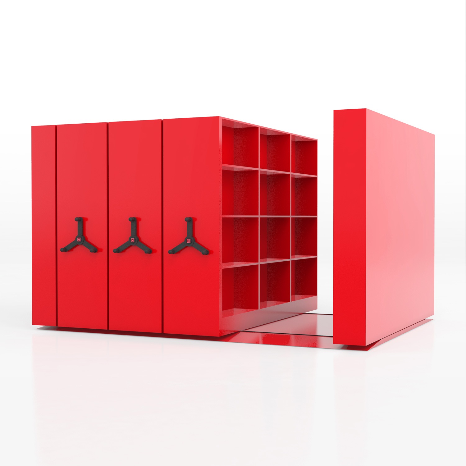 Mobile Storage Cabinets System, Powered, Manual or Mechanical
