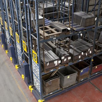 SAFERAK® 60P Industrial Powered Mobile Racking System