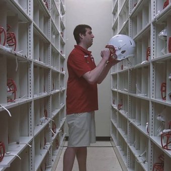 Sports Equipment Storage at University of Wisconsin (Badgers)