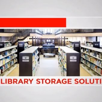 Solutions de rayonnage pour bibliothèques