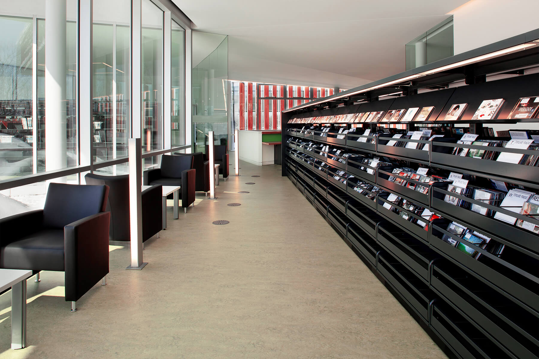 Cantilever Aetnastak® Shelving System - 245 | Image Gallery | Montel Inc.