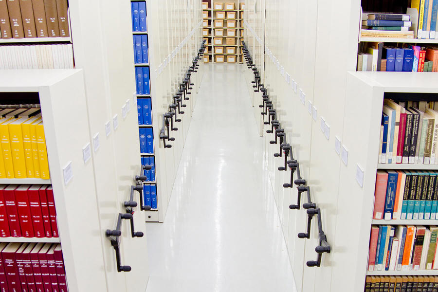 Rare books and special manuscripts collections storage