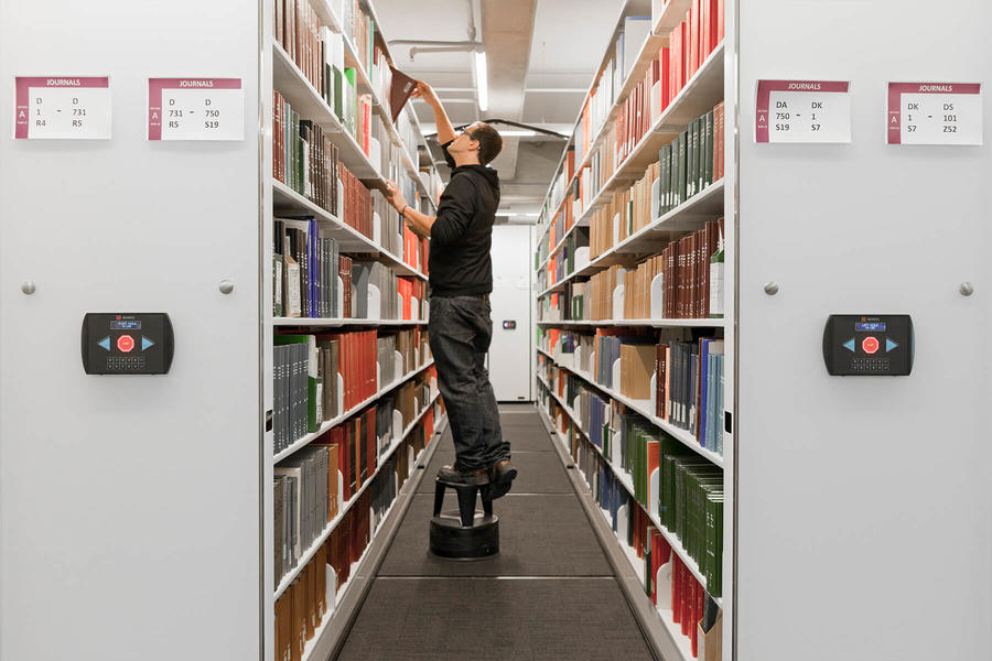 Rare books and special manuscripts collections storage