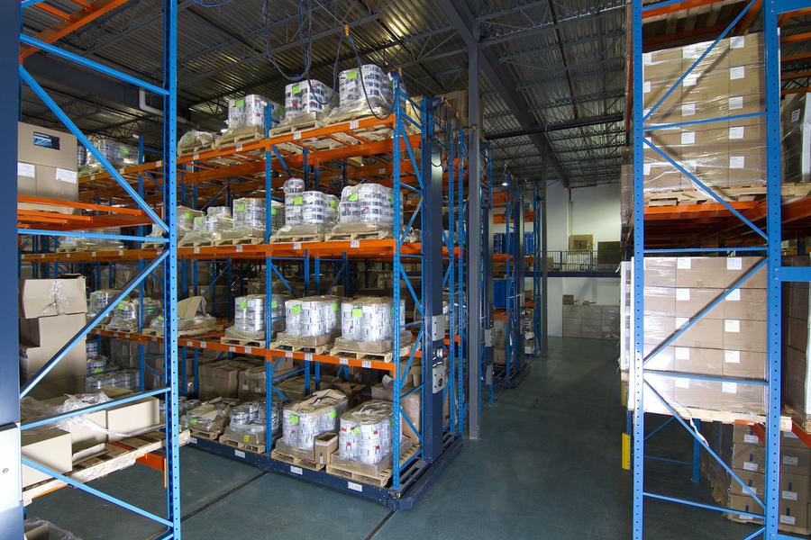 Pallet mobile racking storage systems