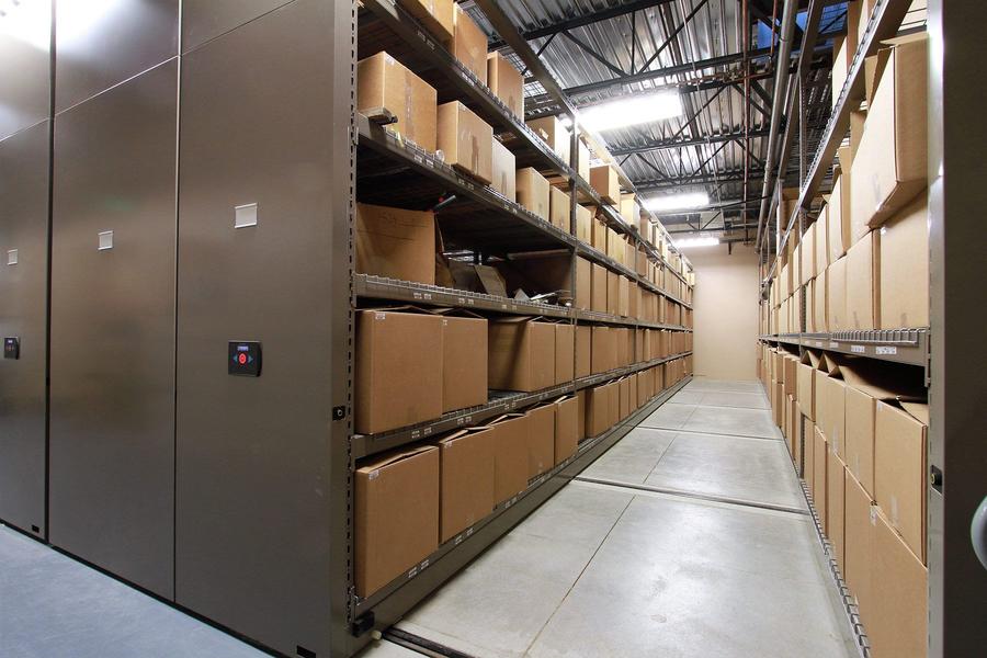 Mobile storage systems for military bases
