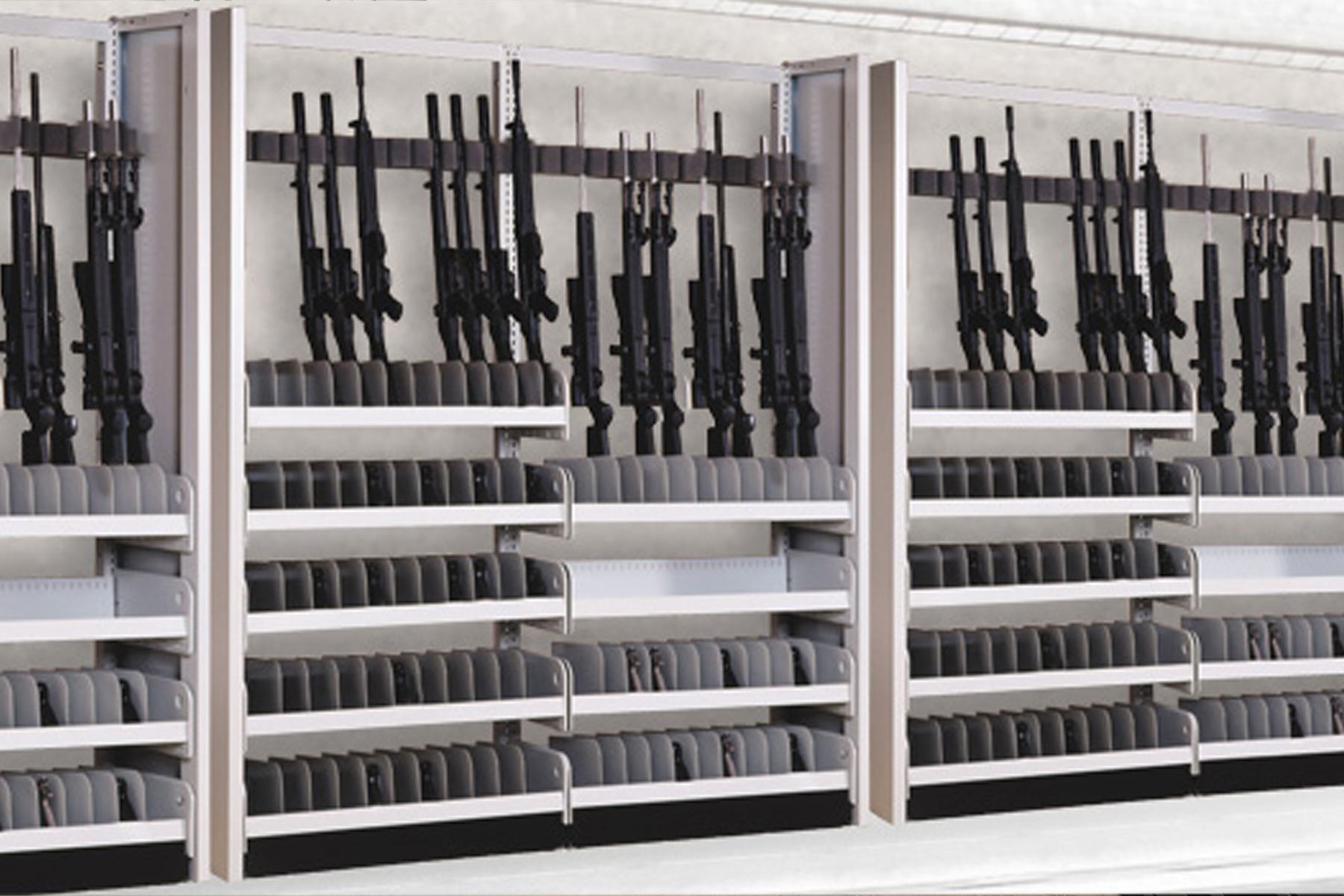 Sistema de estanterías depósito de almacenamiento - Colgadores de