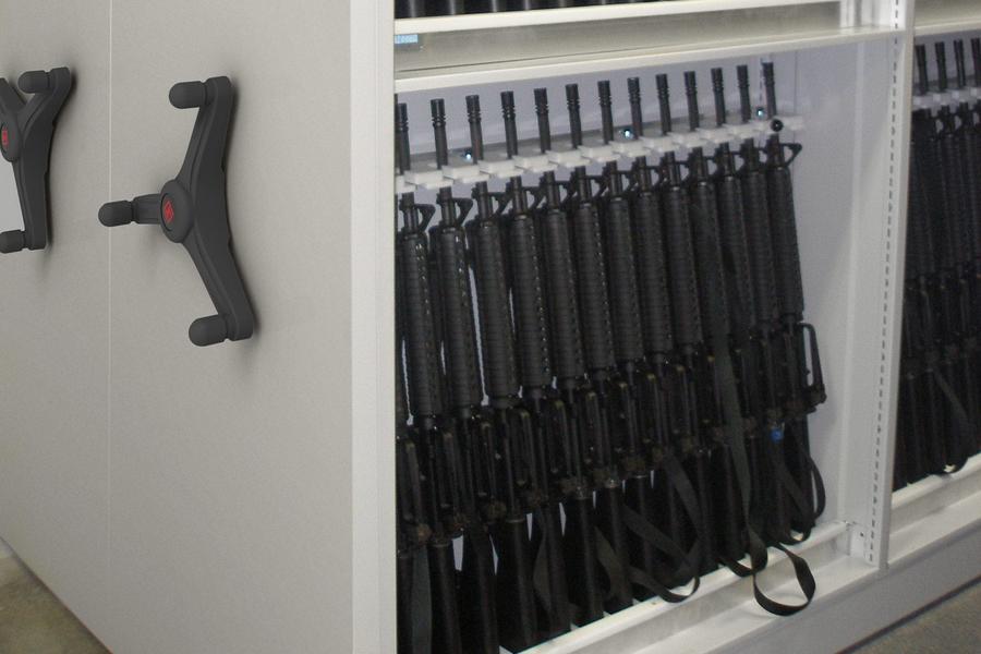 Guns and firearms storage systems