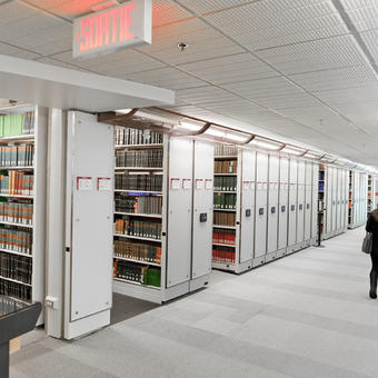 Education institution storage and shelving solutions