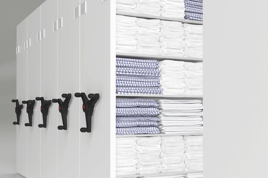 Linens and laundry storage solutions